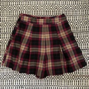 Nasty Gal Plaid Skort